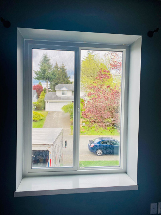 A1 Windows vinyl horizontal sliding window